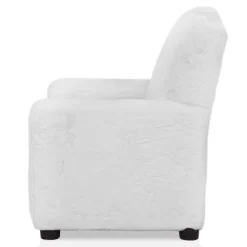 Nuea Faux Fur Kids' Chair White - Homes: Inside + Out -Children's Home GUEST 519540b6 58d0 4419 8ac8 3aea94278a82