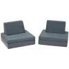 Children's Factory Multipurpose Whatsit Kids Furniture Sofa Couch With Flexible Seat Cushions For Home Bedrooms, Playrooms, And Dorms, Gray 1 Children's Factory Multipurpose Whatsit Kids Furniture Sofa Couch With Flexible Seat Cushions For Home Bedrooms, Playrooms, And Dorms, Gray -Children's Home GUEST 51f14b1b b08e 4500 85ba 17035846347a