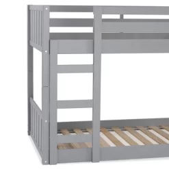 Twin Over Twin Wood Detachable Slat Bunk Bed - Saracina Home -Children's Home GUEST 53638020 1e90 4d76 aed0 938e320e55cc