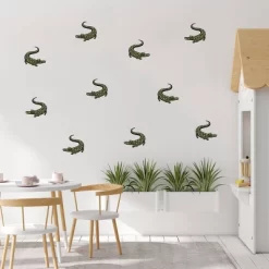 Alligators Wall Decor - Decalcomania 11 Alligators Wall Decor - Decalcomania -Children's Home GUEST 54116eff 2050 45b3 89c4 7aa25e981fc1