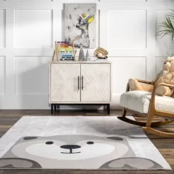 NuLOOM Indigo Otter Kids Machine Washable Area Rug -Children's Home GUEST 5440a7e1 512c 461d 8594 839e610fc007