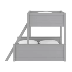 Twin Over Full Capri Wood Bunk Bed Gray - Hillsdale Furniture -Children's Home GUEST 5554f9b7 99cc 4c4e 840c b21da6a8a53f