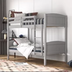 Twin Over Twin Alexis Wood Arch Bunk Bed - Hillsdale Furniture -Children's Home GUEST 58eba392 1918 4431 bee9 e15a61000aa8