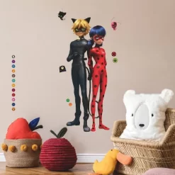 Miraculous Tales Of Ladybug And Cat Noir Giant Peel And Stick Wall Decals - RoomMates -Children's Home GUEST 5db126f3 d35f 4b5c 8d52 c9cc7a32fee5