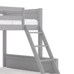 Twin Over Full Capri Wood Bunk Bed Gray - Hillsdale Furniture -Children's Home GUEST 6046f766 9d78 4a5e ae5d 9de20661d4ce