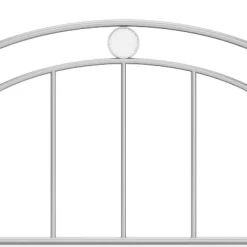 Full Vivian Metal Platform Bed Silver - Hillsdale Furniture -Children's Home GUEST 634cd7ff 8a2c 4ac9 a62a 6874fde3bf69