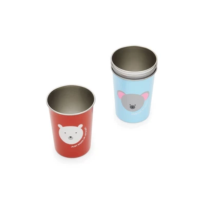 Red Rover 10oz 4pk Stainless Steel Kids Animal Tumbler Cups 3 Red Rover 10oz 4pk Stainless Steel Kids Animal Tumbler Cups