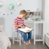 Costway Kids Corner Desk & Chair Set Wooden Study Writing Workstation With Storage & Hutch 2 Costway Kids Corner Desk & Chair Set Wooden Study Writing Workstation With Storage & Hutch -Children's Home GUEST 6a370315 c242 479f bc8f 87d5c05c36fe