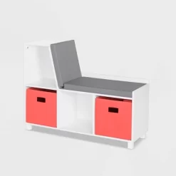 RiverRidge Home Kids' Book Nook Collection Cubby Storage Bench With 2 Bins - RiverRidge 18 RiverRidge Home Kids' Book Nook Collection Cubby Storage Bench With 2 Bins - RiverRidge -Children's Home GUEST 6bfb4aec 2b6c 47cf adf4 054e3ec8d6b6