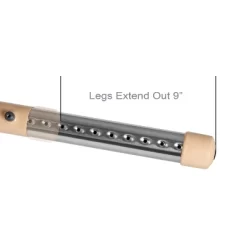 Flash Furniture 25.125"W X 35.5"L Crescent Natural Plastic Height Adjustable Activity Table -Children's Home GUEST 6ca8fe1f ff6a 456f 9d5a 129f6167535d