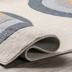 NuLOOM Jerri Double Half Rainbow Kids Area Rug -Children's Home GUEST 6f457082 b634 4cc3 9fe0 bda1c2859b0d