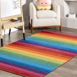 NuLOOM Henriette Rainbow Machine Washable Kids Area Rug 18 NuLOOM Henriette Rainbow Machine Washable Kids Area Rug -Children's Home GUEST 70e0d1c2 9d8e 4cbb 8568 71ced393f719