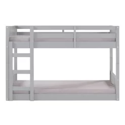 Twin Over Twin Wood Detachable Slat Bunk Bed - Saracina Home -Children's Home GUEST 710fe7b6 e8e7 41ac aa4a 52c057dfcd6b