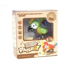 Insten Parrot Piggy Bank Robotic Coin Munching Toy Money Box, Green, 6.6x6.5 Inches -Children's Home GUEST 7195db07 55a9 4030 bb3c 405a455a1624