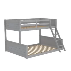 Twin Over Full Capri Wood Bunk Bed Gray - Hillsdale Furniture -Children's Home GUEST 71ed33c1 69e0 4c4d ab60 e10467835a39
