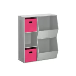 3pc Kids' Floor Cabinet With 2 Bins Set - RiverRidge Home -Children's Home GUEST 72874a3b c07f 4b8c a8b5 3a34326aa435