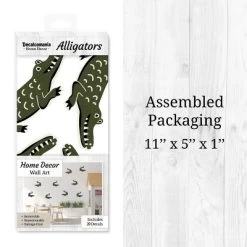 Alligators Wall Decor - Decalcomania 13 Alligators Wall Decor - Decalcomania -Children's Home GUEST 7462f89d c977 45a5 8e0d b46405e17c41