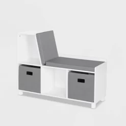 RiverRidge Home Kids' Book Nook Collection Cubby Storage Bench With 2 Bins - RiverRidge 13 RiverRidge Home Kids' Book Nook Collection Cubby Storage Bench With 2 Bins - RiverRidge -Children's Home GUEST 7617f23e 2eb9 4757 9cd4 4eb792a61899