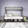 Twin Over Full Jeremy Bunk Bed With Storage Drawers Black - Room & Joy -Children's Home GUEST 78f3a9df 3a13 4b77 8e4c b73fddef36a9