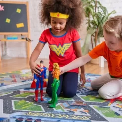 KC CUBS | Justice League Boy & Girl Kids Metropolis City Road Car Vehicle Traffic Educational Learning & Game Nursery Classroom Rug 17 KC CUBS | Justice League Boy & Girl Kids Metropolis City Road Car Vehicle Traffic Educational Learning & Game Nursery Classroom Rug -Children's Home GUEST 79b49aea b8b4 400f abc0 323a4f0116df