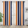 Navy & Orange Stripe Curtain Panels - Sweet Jojo Designs -Children's Home GUEST 7a67245c 5cf2 4ff1 a2c4 1a9086aa077e