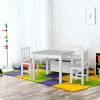 Qaba 4-Piece Kids Table Set With 2 Wooden Chairs, 1 Storage Bench, And Interesting Modern Design 2 Qaba 4-Piece Kids Table Set With 2 Wooden Chairs, 1 Storage Bench, And Interesting Modern Design -Children's Home GUEST 7d5ebb35 68ff 401e ae7a a279619eb7c1