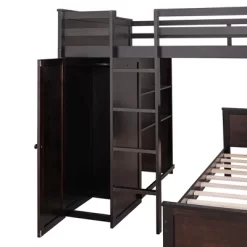 Loft Bed With Stand-Alone Bed, Shelves, Desk And Wardrobe - ModernLuxe 22 Loft Bed With Stand-Alone Bed, Shelves, Desk And Wardrobe - ModernLuxe -Children's Home GUEST 80b1214e 001a 4d40 bca3 7cf02594bad3