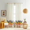 2pk Rainbow Tufted Striped Poletop Curtains - Dream Factory -Children's Home GUEST 82e6ed46 89fe 4ba2 8ada 5ac15b27c747