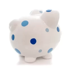 Bank Blue Multi Dot Bank - 1 Bank 7.75 Inches - Polka Piggy Money Saving - 3606Bl - Ceramic - Blue 7 Bank Blue Multi Dot Bank - 1 Bank 7.75 Inches - Polka Piggy Money Saving - 3606Bl - Ceramic - Blue -Children's Home GUEST 846c2def cb55 47ce bee0 e32a17fa1937