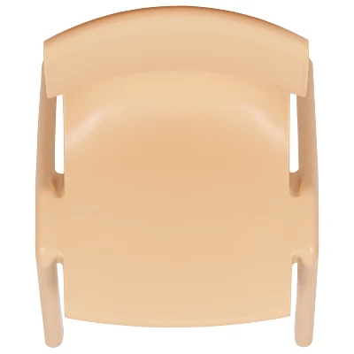 Emma And Oliver 2 Pack Plastic Stack School Chair With 13.25"H Seat, K-2 School Chair 8 Emma And Oliver 2 Pack Plastic Stack School Chair With 13.25"H Seat, K-2 School Chair - Image 6