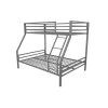Twin Over Full Maxwell Metal Bunk Bed Gray - Novogratz 2 Twin Over Full Maxwell Metal Bunk Bed Gray - Novogratz -Children's Home GUEST 865d456f cce9 4d16 a578 ea775ac31520