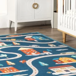 NuLOOM Zita Neighborhood Machine Washable Kids Area Rug -Children's Home GUEST 87f693c8 917c 48b8 8c9b f6e73bc3d63c