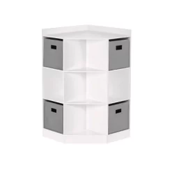 5pc Kids' Corner Cabinet Set With 4 Bins Set - RiverRidge Home 17 5pc Kids' Corner Cabinet Set With 4 Bins Set - RiverRidge Home -Children's Home GUEST 8913df46 0464 4c09 aedd e9ef3470ced6