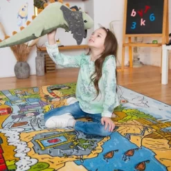 KC CUBS | Harry Potter Wizarding World Boy & Girl Kids Adventure Activity Educational Learning & Game Nursery Bedroom Classroom Rug -Children's Home GUEST 8cc013d0 7dc4 49bb a548 08b7ec644c51