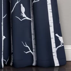Set Of 2 Bird On The Tree Light Filtering Window Curtain Panels - Lush Décor 7 Set Of 2 Bird On The Tree Light Filtering Window Curtain Panels - Lush Décor -Children's Home GUEST 8de4ba14 c0f2 4202 8deb 9c84c387b674