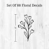 Black Flowers Wall Decor - Decalcomania 2 Black Flowers Wall Decor - Decalcomania -Children's Home GUEST 911cc07c 5b4c 4cab 875c e4ee1a89b720