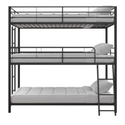Triple Twin Zeke Metal Bunk Bed - Room & Joy -Children's Home GUEST 91706260 e607 4761 9f02 be9ed39c55b0