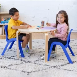 ECR4Kids SitRight Plastic Children’s Chair, Indoors And Outdoors, 11in Seat Height, 4-Pack -Children's Home GUEST 92d736bf 8015 4fe3 b6d7 5c7e1e278d46
