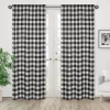 2pk Buffalo Check Window Panel Black And White - Sweet Jojo Designs -Children's Home GUEST 95d7340c 5773 418a 9c72 f240e42e112d