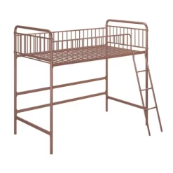 Twin Kaila Metal Loft Bed Rose Gold - Room & Joy -Children's Home GUEST 974d088e 80b6 4a7b a4be 5c2692786274