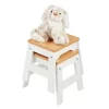 Melissa & Doug Wooden Stools - Set Of 2 - White/Natural -Children's Home GUEST 974d1f19 bb73 4210 b70b 4f83b4f09b7e