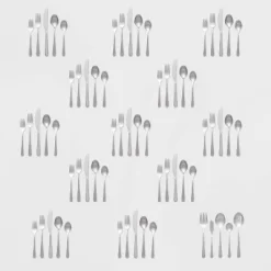 65pc Harrington Flatware Set Silver - Threshold™ -Children's Home GUEST 97c8579f 20f1 4e7e 9162 c0e3ee2610e0