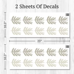 Little Leaf Wall Decor - Decalcomania 11 Little Leaf Wall Decor - Decalcomania -Children's Home GUEST 98203951 143b 4d68 91da 025343fcb1f7