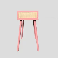 Rattan And Wood Kids' Desk Pink - Pillowfort™ -Children's Home GUEST 98590728 6570 4df7 a7bd a0a2238c8f58