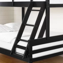 Induzy Solid Wood Bunk Beds Matte Black - South Shore 15 Induzy Solid Wood Bunk Beds Matte Black - South Shore -Children's Home GUEST 9fdf8a83 e8d3 4703 91d5 f38ddcbb7bc4