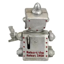 Design Toscano Robert The Robot Die-Cast Iron Mechanical Coin Bank -Children's Home GUEST a2c08621 de3d 4e0a b367 74b0bf1a485e