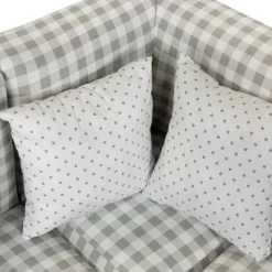 Tibbetts Kids' Sectional With Ottoman Gray/White - HOMES: Inside + Out 12 Tibbetts Kids' Sectional With Ottoman Gray/White - HOMES: Inside + Out -Children's Home GUEST a3ab0e80 4a86 4e66 ad03 ec968ff629be