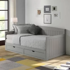 King Harmony Daybed With Conversion Dove Gray - Alaterre Furniture -Children's Home GUEST a7b11972 f9c9 456a aeac 250825026287