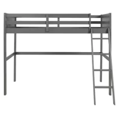 Twin Over Full Loft Bed With Cabinet - ModernLuxe -Children's Home GUEST a8797796 19b2 4977 884f dc22cd3189c2