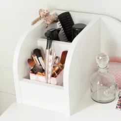 Vito Makeup Desk With Drawer Pure White/Pink - South Shore -Children's Home GUEST ab008179 180c 4a56 8396 cec817f22349